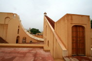 The Jantar Mantar historic celestial observatory built in 1728