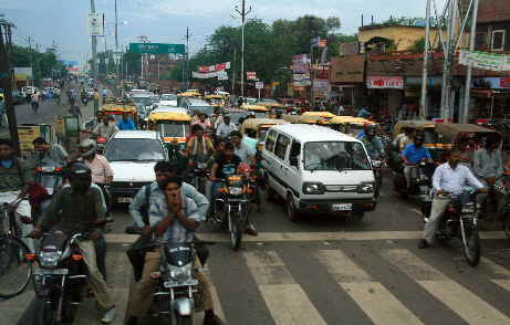 Verkehr Indien